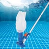 Portable Pool Vacuum Jet with 4 Section Poles Underwater Cleaner