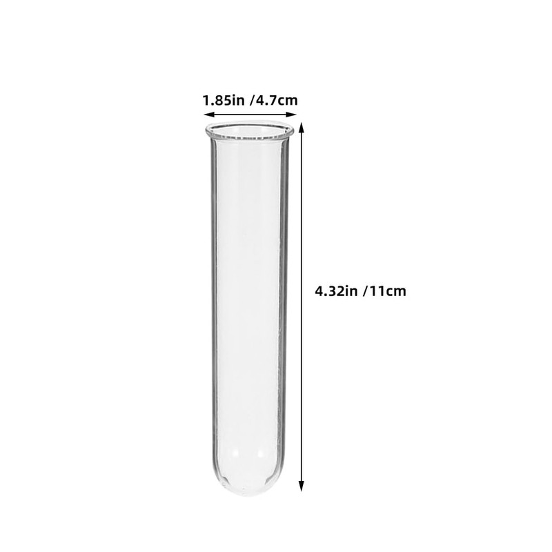 POPETPOP Plant Propagation Tubes 4pcs Glass Test Tube Vase Replacement