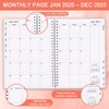 2024-2025 Diary, A5 Weekly Planner with Monthly Tabs, July 2024