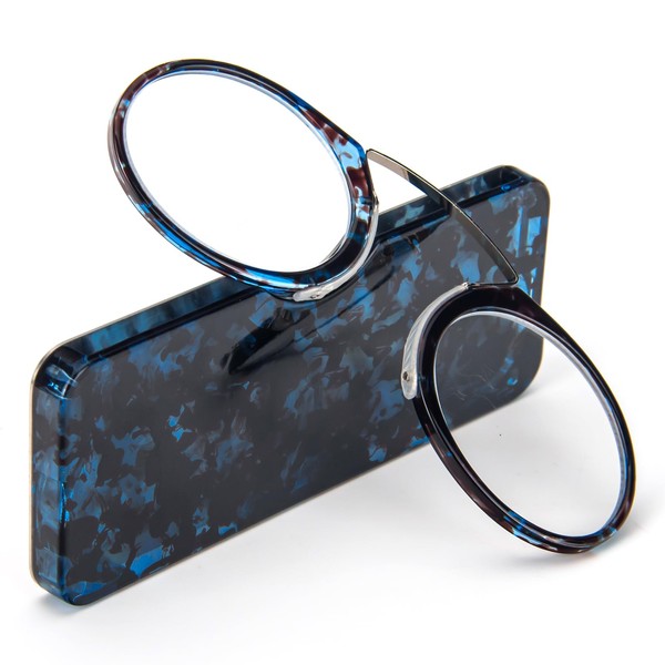 REAVEE Ultra Thin Armless Reading Glasses for Men Women, No