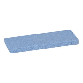 SKS Kunzmann Aluminium oxide stone, 70 x 25 x 4 mm, blue, grain size 150