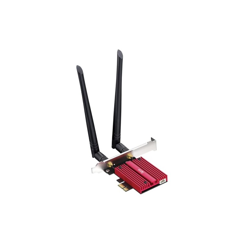 cudy AX5400 - Adaptador Wi-Fi 6 de triple banda PCIe