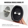 Car Door Strike Protector, Silicone Shock Absorber Pads, Car Door
