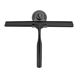 Qiliwiki Shower Squeegee - Window Squeegee Efficient Cleaning Tool, Easy Storage, Non-Slip Handle, Spare Blade, Hand Wiper for Shower Doors, Mirrors, Windows, and Car Glass