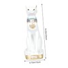 Ciieeo Lifelike Decorative Cat Figurine Small Egypt Cat Model for