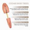 Rochester Men’s Shoe Tree, Removes Moisture and Odor, Cedar Shoe