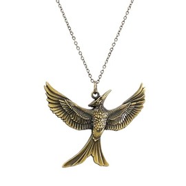 Collar de juego del hambre para hombres y mujeres, diseño de anime de Sinsajo