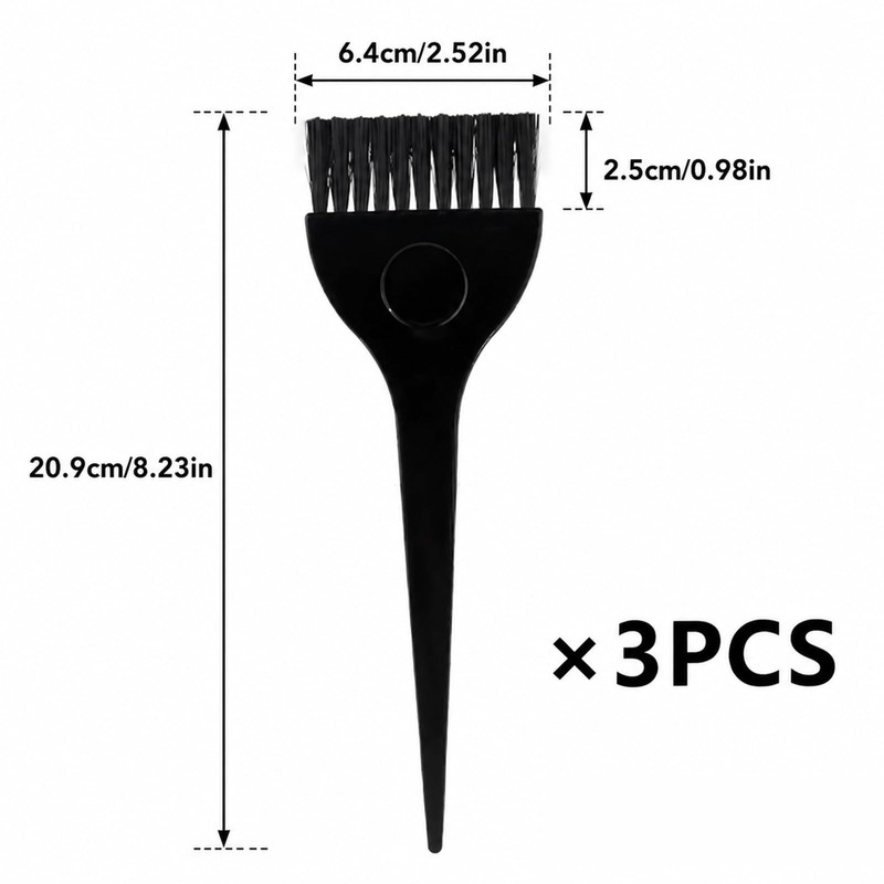 Admygo 3 Pack Hair Dye Brush Set, Professional Tint Brush