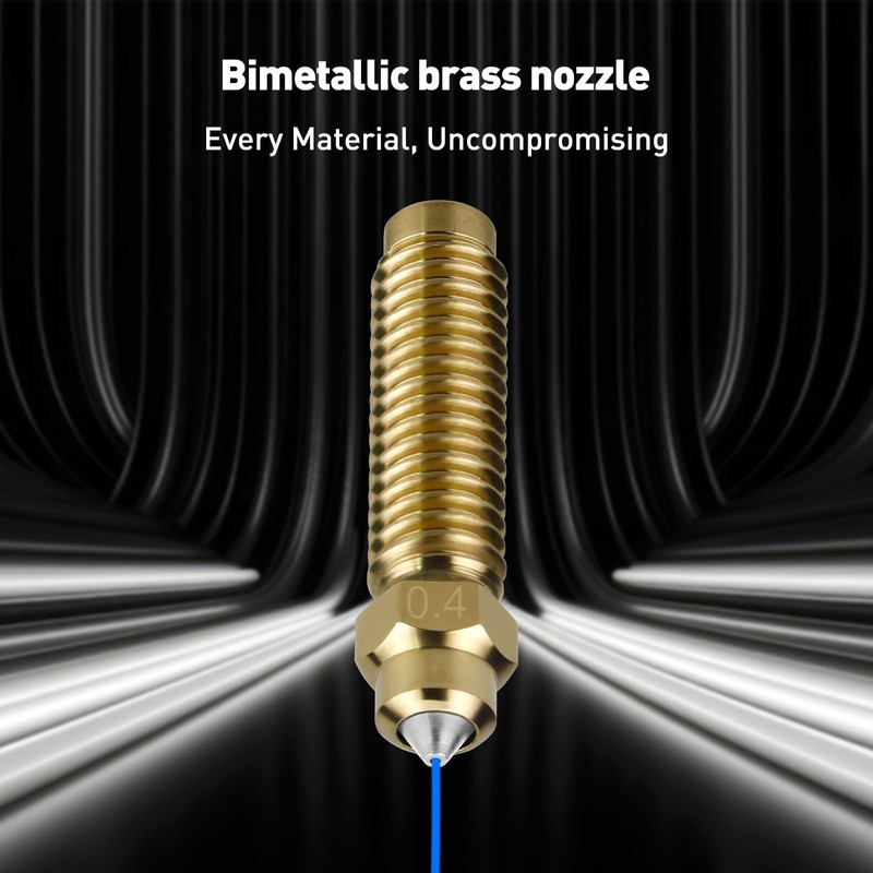 olzzdda Upgrade Ceramic nozzles for Elegoo Centauri Carbon Hotend Print