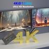 KVM Switch 2 Monitors 2 Computers DisplayPort 8K @60Hz, USB