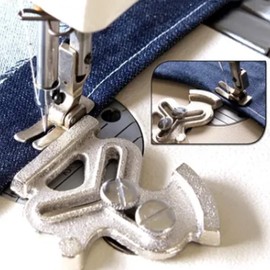 Plum Blossom Positioning Gauge for Sewing Machine 3 in 1 Universal Metal Sewing Plum Blossom Gauge Sewing Edge Guide for Sewing Machines