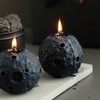 2PCS Set Moon Aroma Candles Set Calming Night Scent, Soy