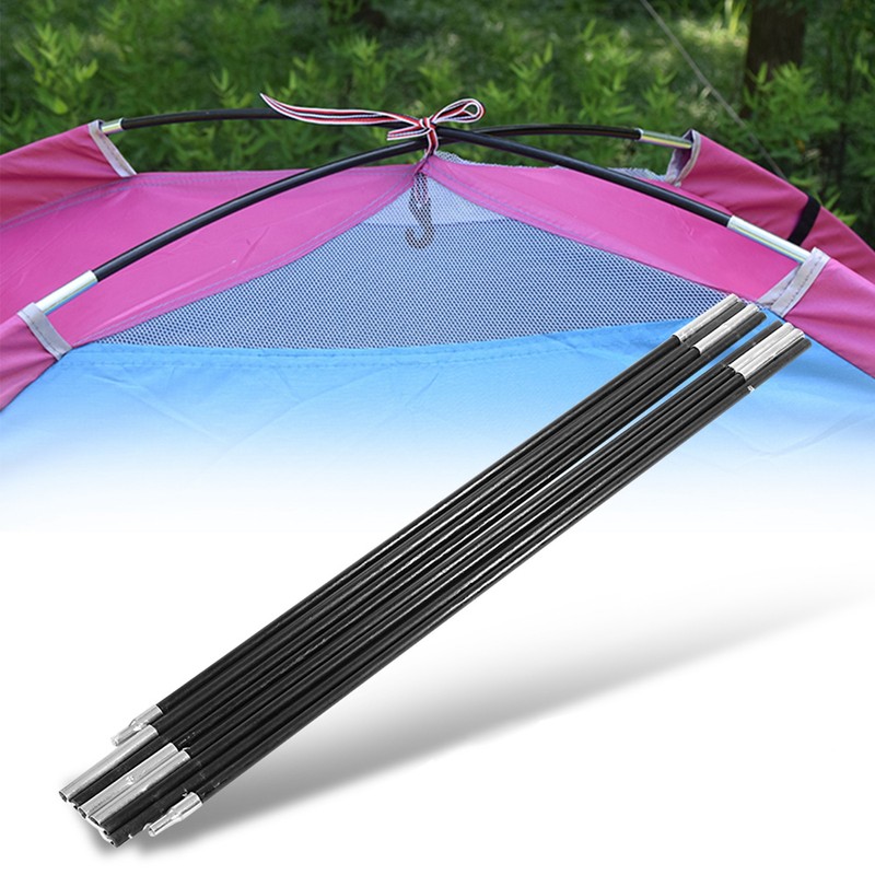 4.48M Fiberglass Camping Tent Pole Bars Outdoor Support Rods Awning