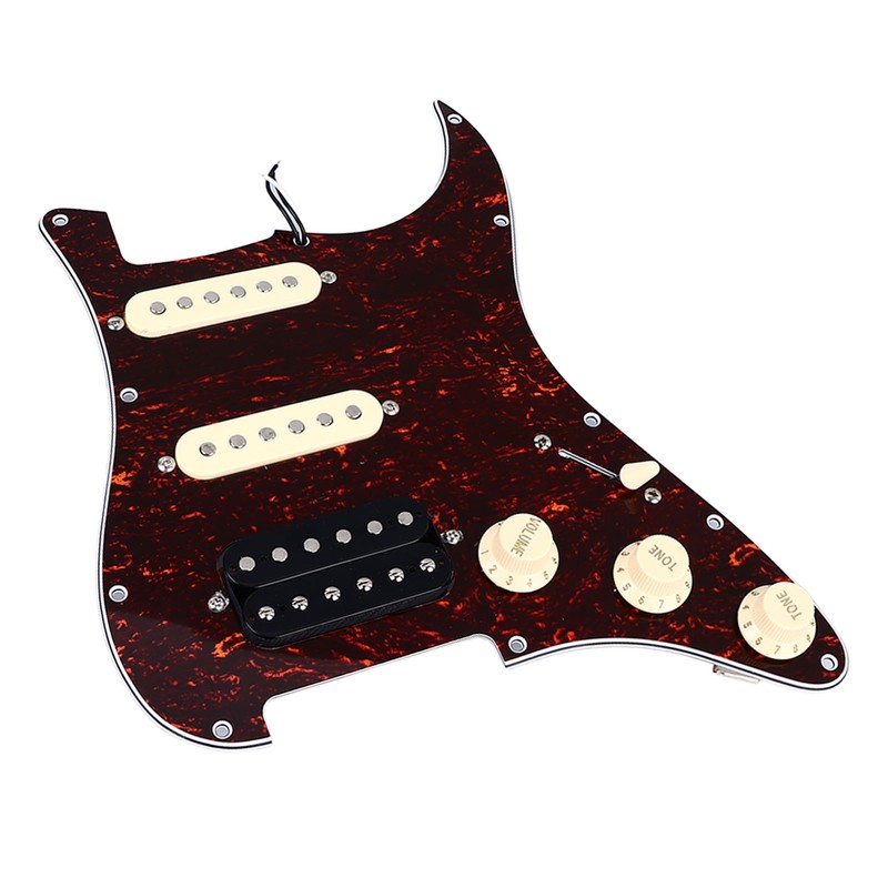 Electric Guitar Pickguard Plastic and Mental Electric Guitar Loaded Pickguard