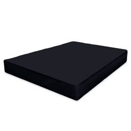 Rohi Easy Care Plain Dye 25cm 3/4 Fitted Sheet - Small Double - Bedding Bed Sheet (Small Double Bed) (White)