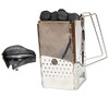 Portable Chimney Starter Stainless Steel Outdoor BBQ Foldable Charcoal Starter father's day gift
