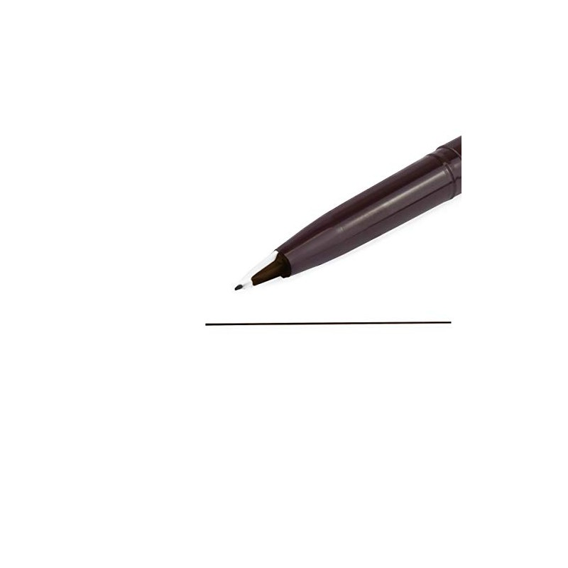 Pentel JM20 Stylo Disposable Fountain Pens, Sepia Ink, Pack of