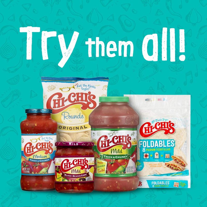 CHI-CHI'S Fiesta Mild Salsa Con Queso Dip, 15 Ounce (Pack