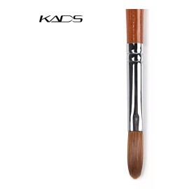 Kads Kolinsky Sable - Pincel De Acrílico Para Uñas (10 #)