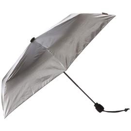 Euro Silm Light Trek Ultra Silver Folding Umbrella, EU Free Size, Silver