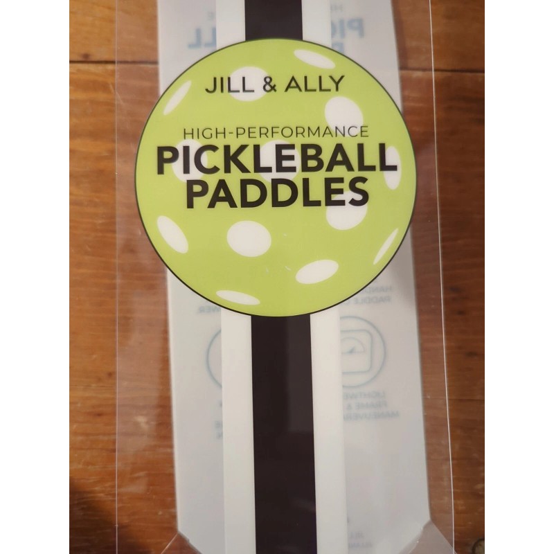 Jill & Ally Animal Print Pickleball Paddle 2-Pc Set