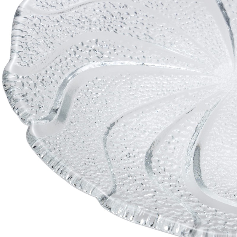 Mizusaki Glass MKG-246130 8 Wide Plate Plate Approx. 5.9 inches