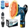 Saker Mini Cordless Buffer Polisher - 6 Inch Portable Polishing