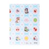 Sunstar Stationery Sanrio Character Clear File, 5 Pockets, Mofusand x