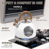 Whistling Tea Kettle for Stovetop, 2.5L Stainless Steel Tea Pot
