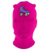 Gravity Threads Rollerskate Patch 3-Hole Ski Mask - Hot Pink