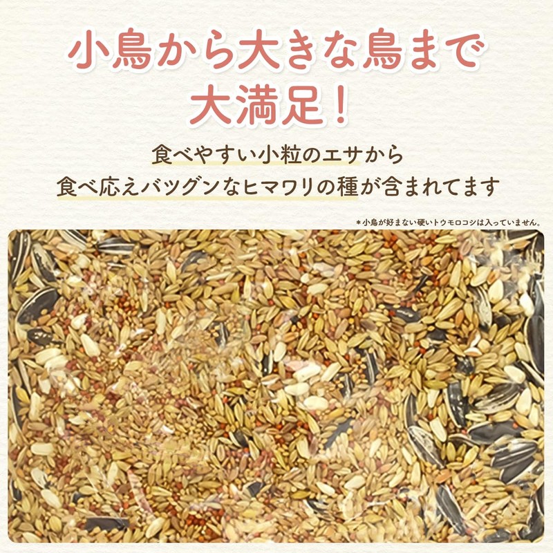 SMILE PET CLUB Wild Bird Bait, 17.6 oz (500 g)