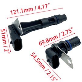 HYNYHT Crankshaft Crank and Camshaft Position Sensor PC278T+PC273T Compatible with Avalanche Express Silverado Suburban 1500 2500 3500 SSR Tahoe Trailblazer Envoy XL Savana Sierra Yukon 1500 2500 3500
