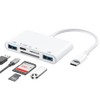 6 en 1 Lector de Tarjetas USB C con 2