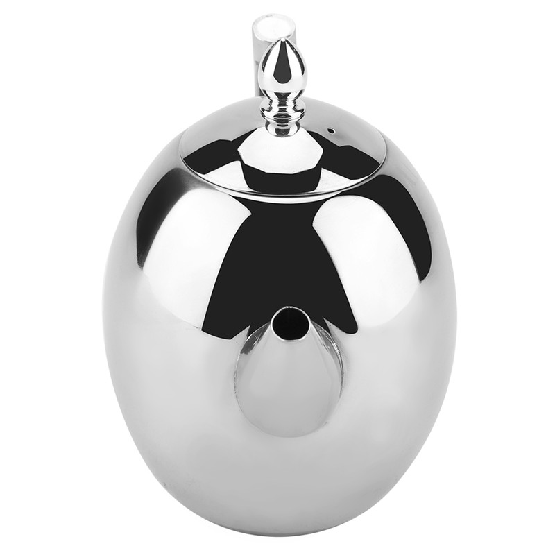 Stainless Steel Teapot Tea Coffee Water Kettle Container with Removable