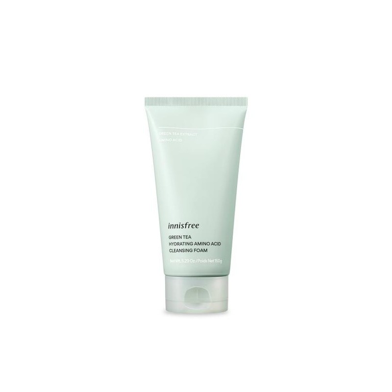 Innisfree 이니스프리 클렌징폼 그린티 수분 아미노 클렌징 150g Innisfree Green