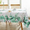 SASTYBALE Spring Summer Tablecloth for Rectangle Tables, Spillproof Table Cloth