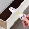 Retoo Cabinet Lock Magnetic 4 Pieces Cabinet Lock with Key