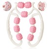 Yanghad Massage Roller, Leg Massager (White + Pink)