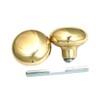Belwith Products 1135 Brass Knob Set/Spindle