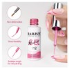 RARJSM RARJSM Metallic Gel Liner Nail Art Pink,Glitter Painting Gel