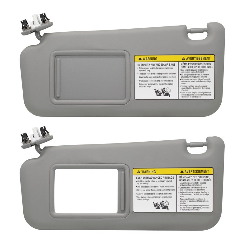 Driver Left Side Sun Visor Compatible with Toyota RAV4 2006