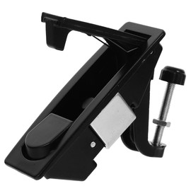 iplusmile Compression Latch Lock Zinc Alloy Adjustable Sealed Large Lever Hand Operated Compression Latches Key Locking Black