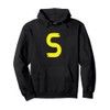 Creative Bold Yellow Letter S - Design Alphabet - Marker