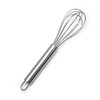 Aeyistry 8 inch Stainless Steel Egg Whisk Multifunction Hand Egg