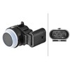 HELLA 6PX 358 270-571 Sensor Parking Aid 3-Pin Attachment Paintable
