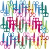Playtastic Kids Decorative Scissors: 40 Pieces Kids Craft Scissors Set