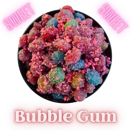 Boujee Munchies Cotton Candy Gushers Sweet Gummy Filled Snack Fruit Flavor - Flavor: Bubble Gum Sweet , Size: 16 oz