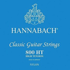 Hannabach 652381 Series 800 High Tension Single E1 String for Classic Guitar