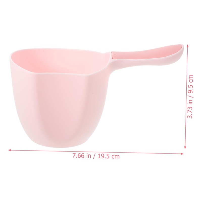 PartyKindom 2Pcs Kitchen Water Ladle Versatile Capacity Bathing Scoop for