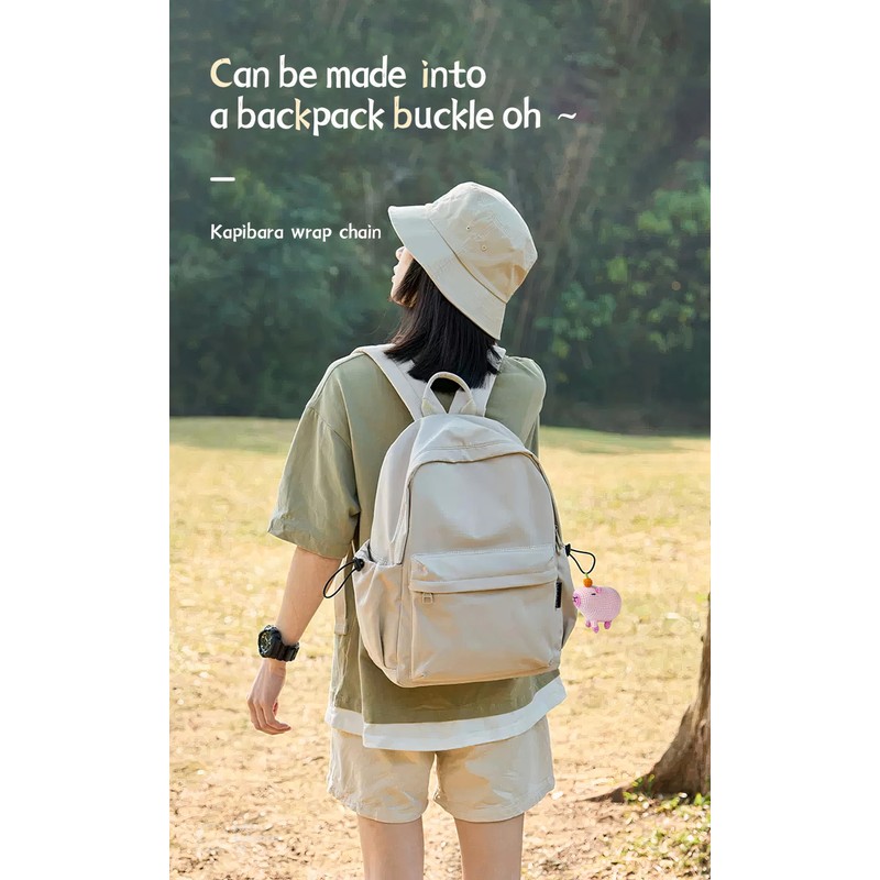 MYHUONGVN Capybara Pink Beginner's Crochet Kit – Includes Step-by-Step Video